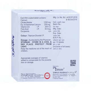 Argical C Tablet 15
