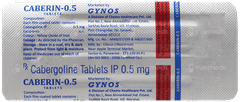 Caberin 0.5 Tablet 2