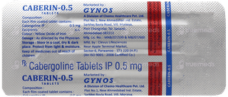 Caberin 0.5 Tablet 2