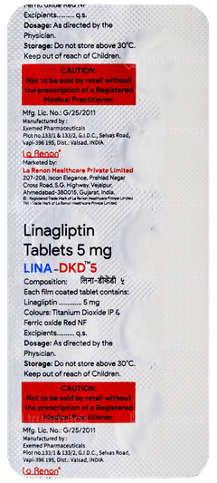 Lina Dkd 5 Tablet 10 Lina Dkd 5 Tablet 10