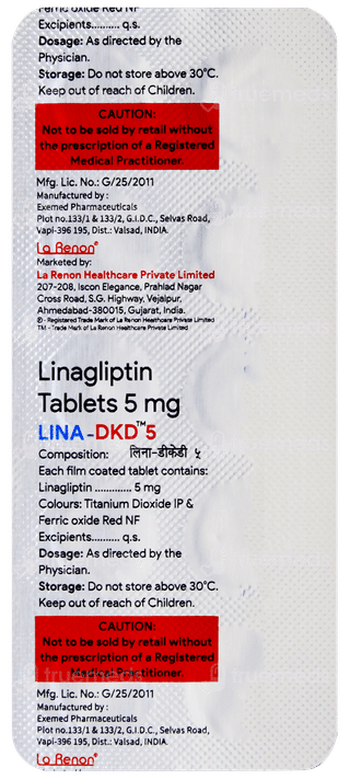 Lina Dkd 5 Tablet 10