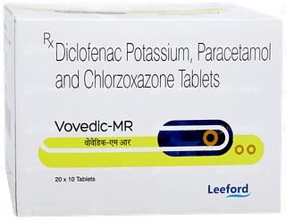 Vovedic Mr 250/50/325mg Tablet 10