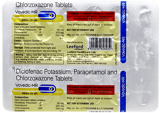 Vovedic Mr 250/50/325mg Tablet 10