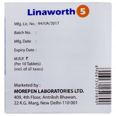 Linaworth 5 Tablet 10 Linaworth 5 Tablet 10
