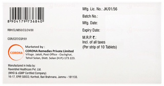 Cortel Lnb 50 Tablet 10