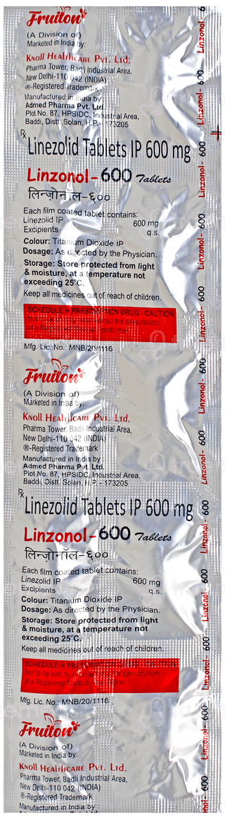 Linzonol 600 Tablet 10