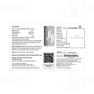 Myobroad 2g Chewable Tablet 10