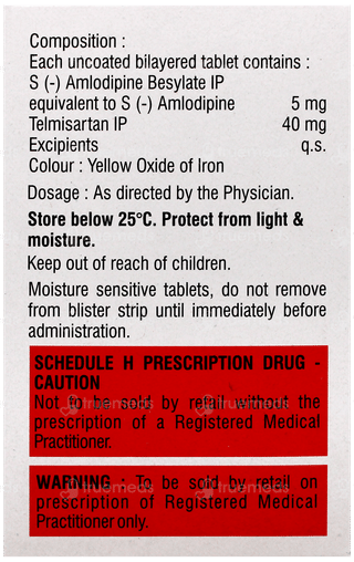 Eslo Tel 5Mg Tablet 15