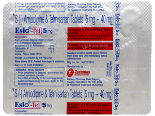 Eslo Tel 5Mg Tablet 15