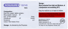 Rosusure F 10/145 Tablet 10 Rosusure F 10/145 Tablet 10