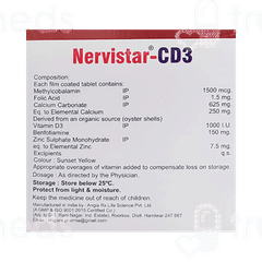 Nervistar Cd3 Tablet 10