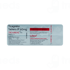 Ticahenz 60 Tablet 14 Ticahenz 60 Tablet 14