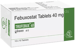 Trufebux 40 Tablet 10 Trufebux 40 Tablet 10