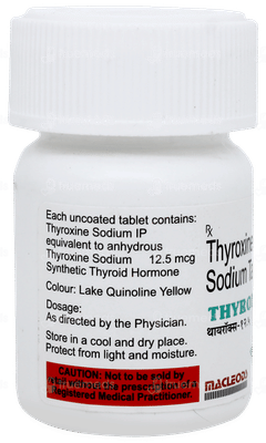 Thyrox 12.5 Tablet 120 Thyrox 12.5 Tablet 120