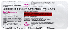 Daprica S 5/50 Tablet 10 Daprica S 5/50 Tablet 10