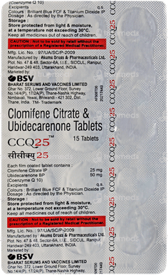 Ccq 25 Tablet 15