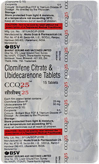 Ccq 25 Tablet 15