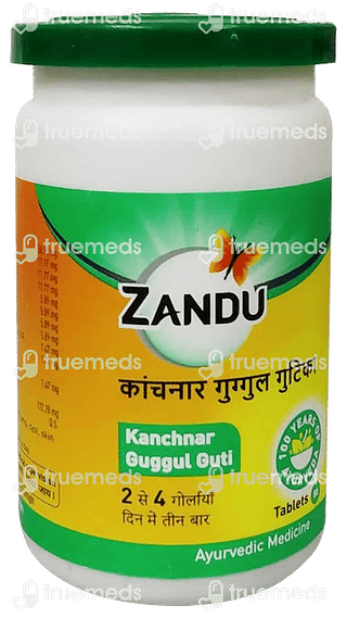 Zandu Kanchnar Guggul Gutika Tablet 80