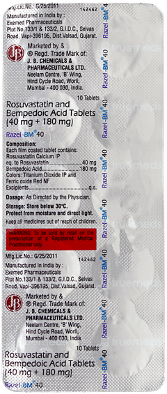 Razel Bm 40 Tablet 10