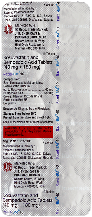 Razel Bm 40 Tablet 10