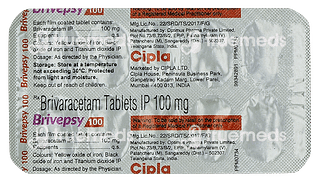 Brivepsy 100 MG Tablet 10