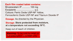 Brivepsy 100 Tablet 10 Brivepsy 100 Tablet 10