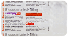 Brivepsy 100 Tablet 10 Brivepsy 100 Tablet 10