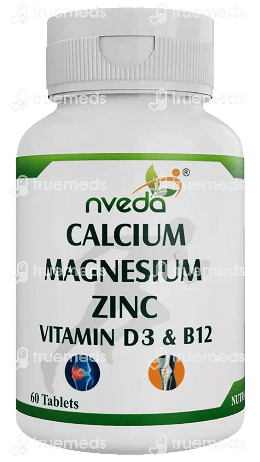 Nveda Calcium Magnesium Zinc Vitamin D3 Vitamin B12 Tablet 60 Uses