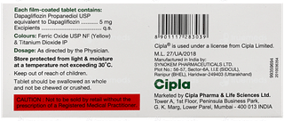 Cipdapla 5 Tablet 10