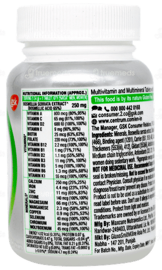 Centrum Adults 50+ Tablet 30