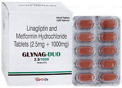 Glynag Duo 2.5/1000 MG Tablet 10