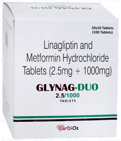 Glynag Duo 2.5/1000 Tablet 10