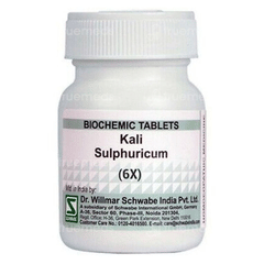 Dr Willmar Schwabe India Kali Sulphuricum Biochemic 6x Tablet 20 GM