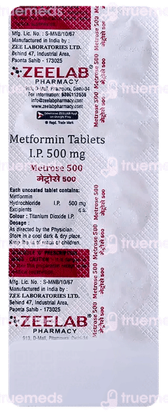 Metrose 500 Tablet 10 Metrose 500 Tablet 10