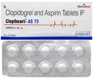 Clopiheart As 75 Tablet 10