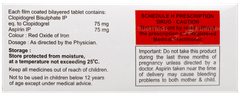 Clopiheart As 75 Tablet 10