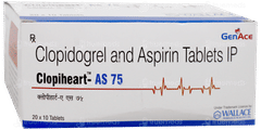 Clopiheart As 75 Tablet 10
