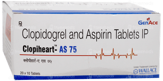 Clopiheart As 75 Tablet 10