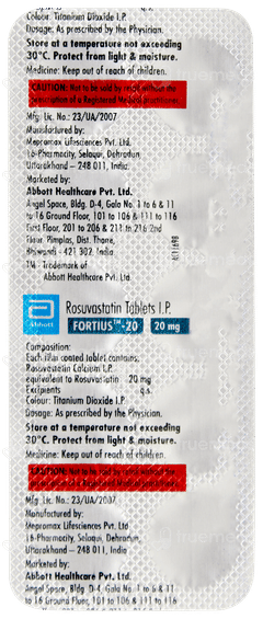 Fortius 20 Tablet 10