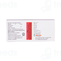 Tadox 2.5 Tablet 10