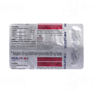 Vilglipt M 50/500 Tablet 10