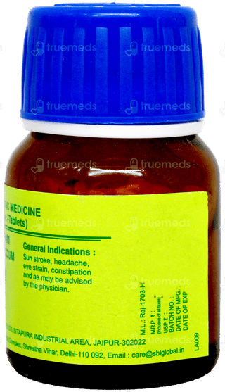 Sbl Natrum Muriaticum Biochemic 30 X Tablet 25 GM