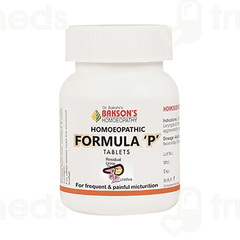 Bakson Homoeopathic Formula P Tablet 75