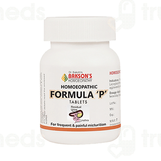 Bakson Homoeopathic Formula P Tablet 75