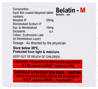 Belatin M Tablet 10