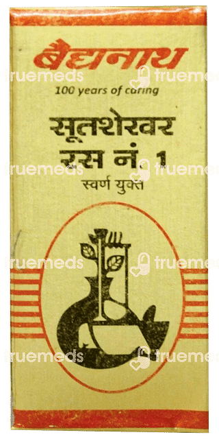 Baidyanath Sutshekhar Ras No.1 (sw.yu.) 25 Tablet