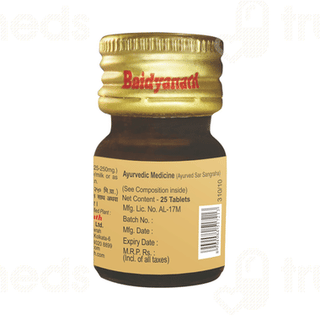 Baidyanath Sutshekhar Ras No.1 (sw.yu.) 25 Tablet