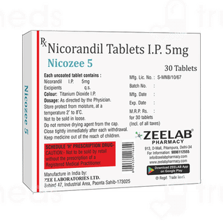 Nicozee 5 Tablet 30