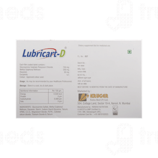 Lubricart-d Tablet 10