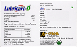 Lubricart-D Tablet 10